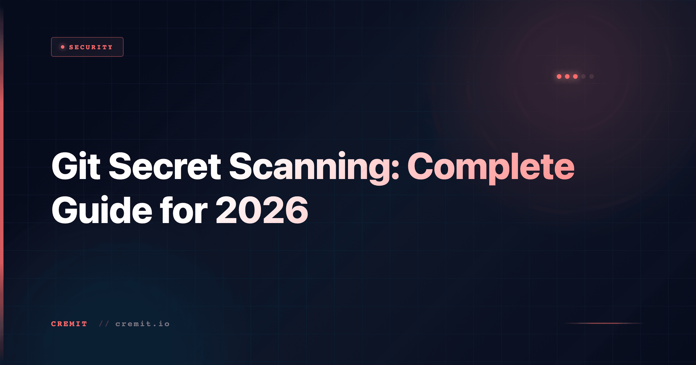 Git Secret Scanning: Complete Guide for 2026