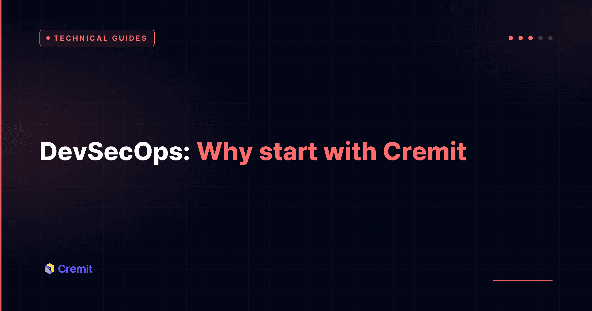DevSecOps: Why start with Cremit