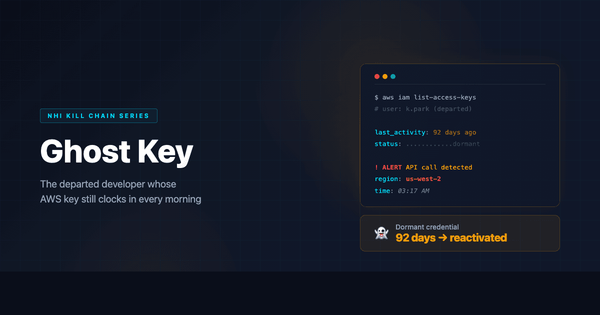 Orphaned API Keys: The Security Risk of Credentials With No Owner (NHI Kill Chain #1)