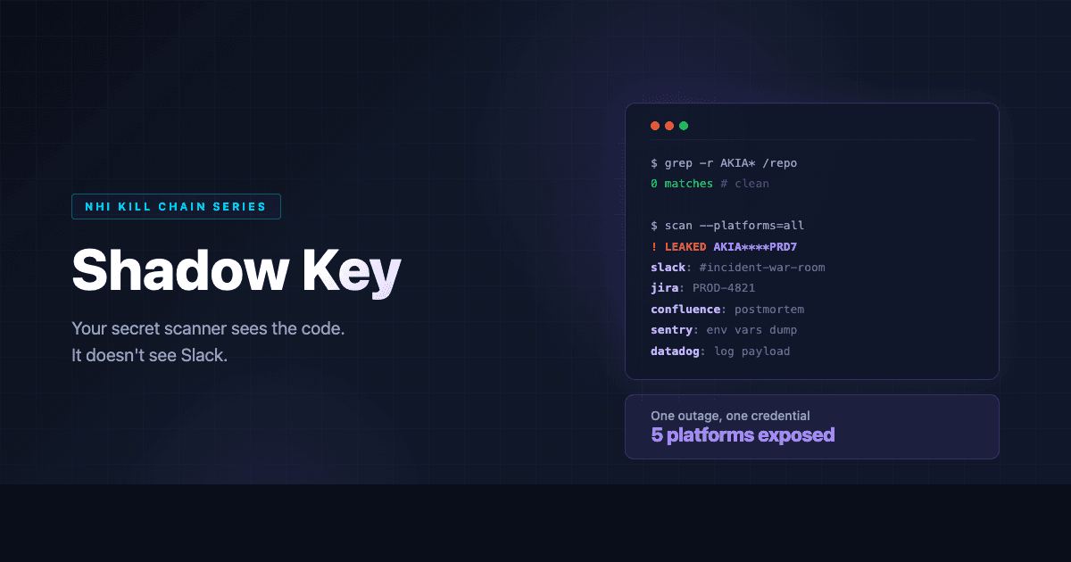Shadow Service Accounts: Detecting Undocumented Machine Identities (NHI Kill Chain #2)