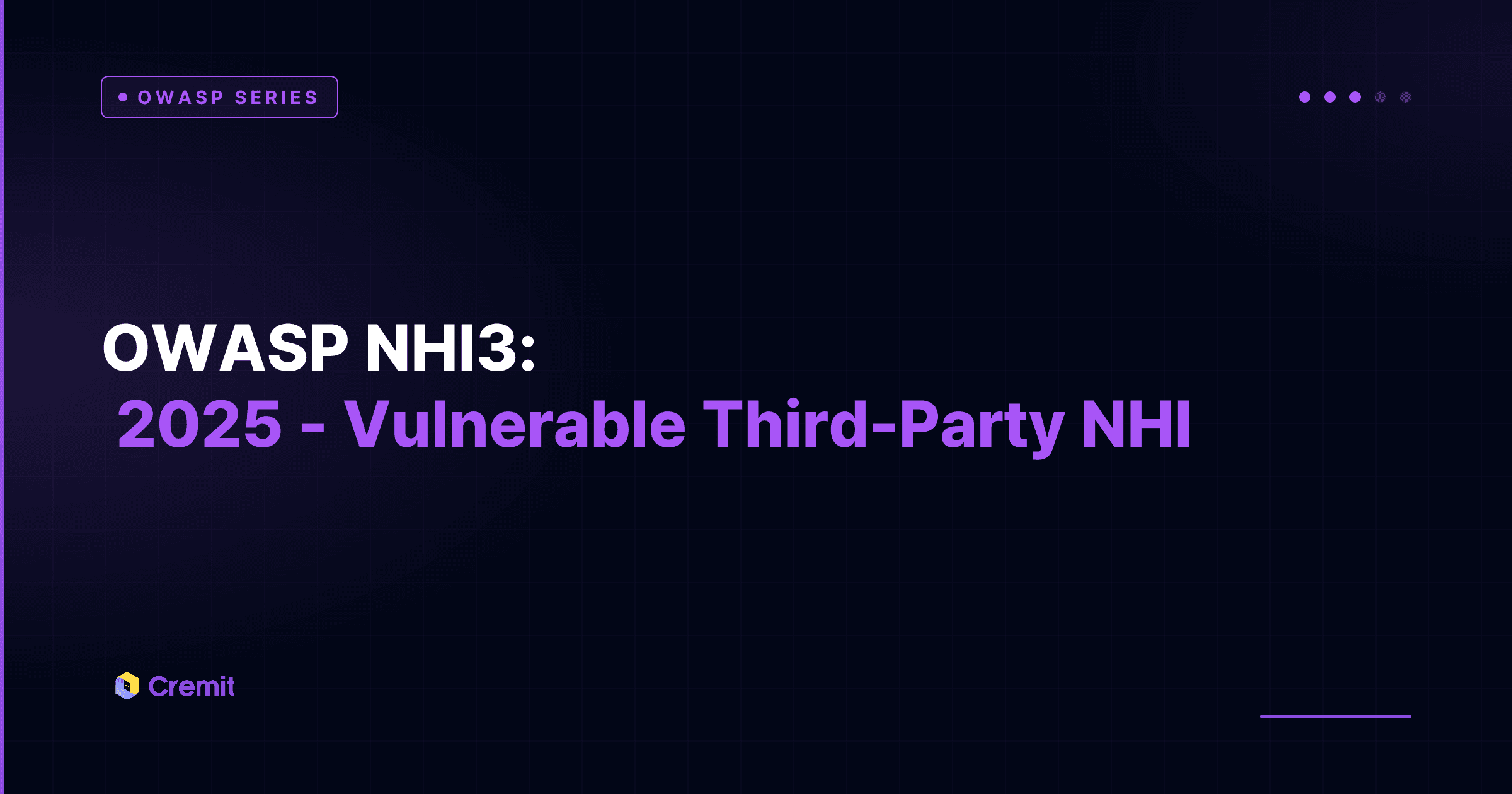 OWASP NHI3:2025 - Vulnerable Third-Party NHI
