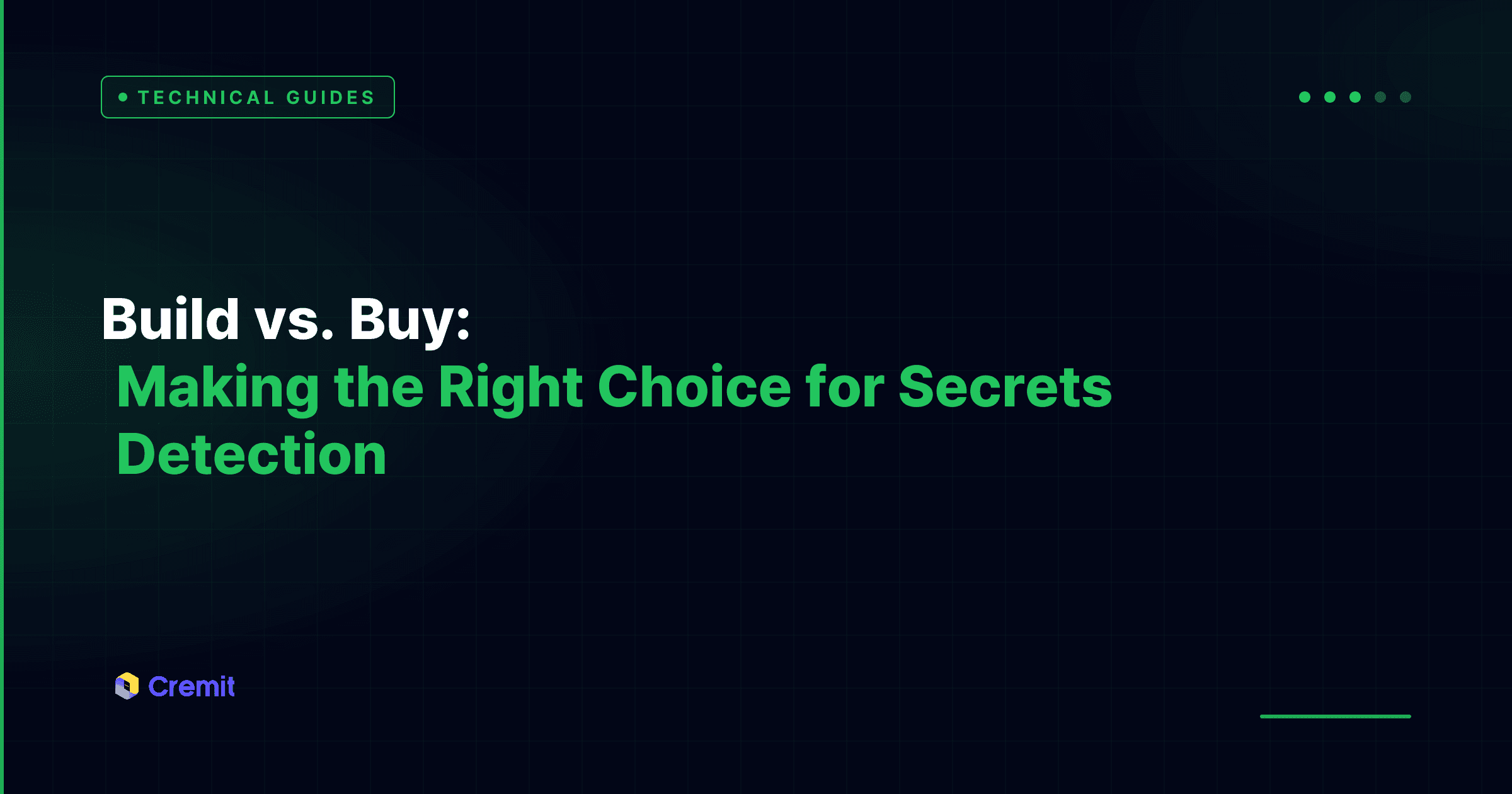 Build vs. Buy: Making the Right Choice for Secrets Detection